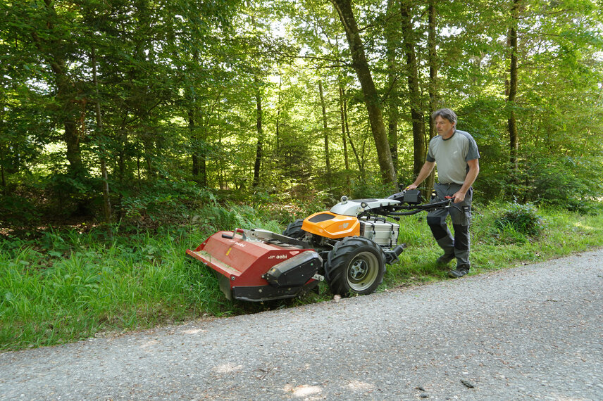 Aebi mower shop